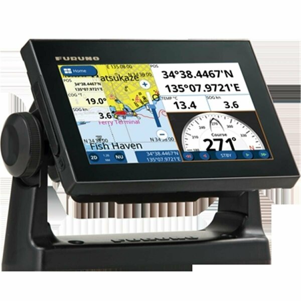 Furuno Usa Furuno FUR-GP1871F 7 in. Multi-Touch LCD Chartplotter & Chirp Sounder Fishfinder FURGP1871F